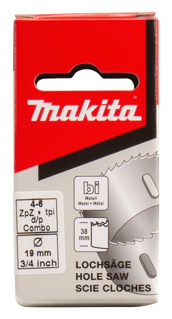 Gatzaag 19x38mm hout/metaal