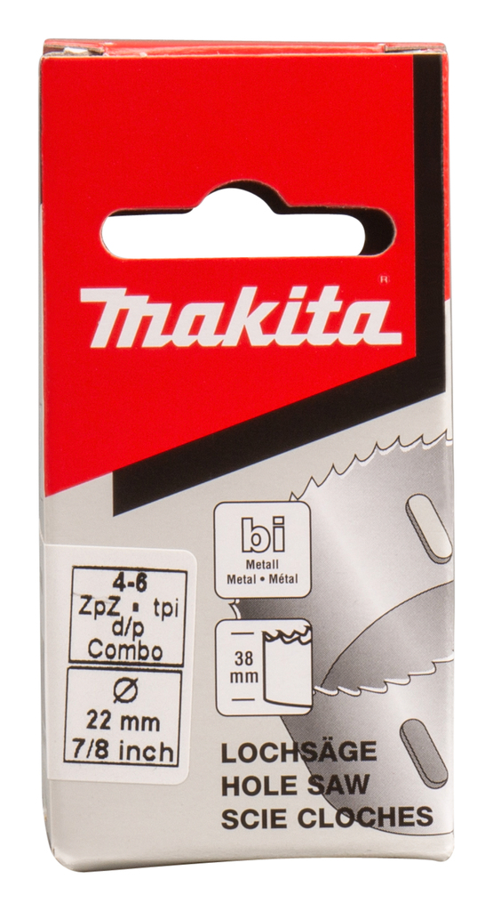 Gatzaag 22x38mm hout/metaal