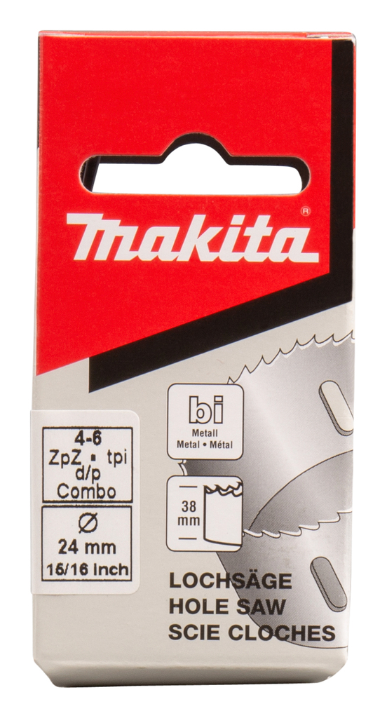 Gatzaag 24x38mm hout/metaal