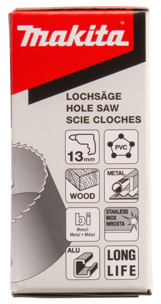 Gatzaag 32x38mm hout/metaal