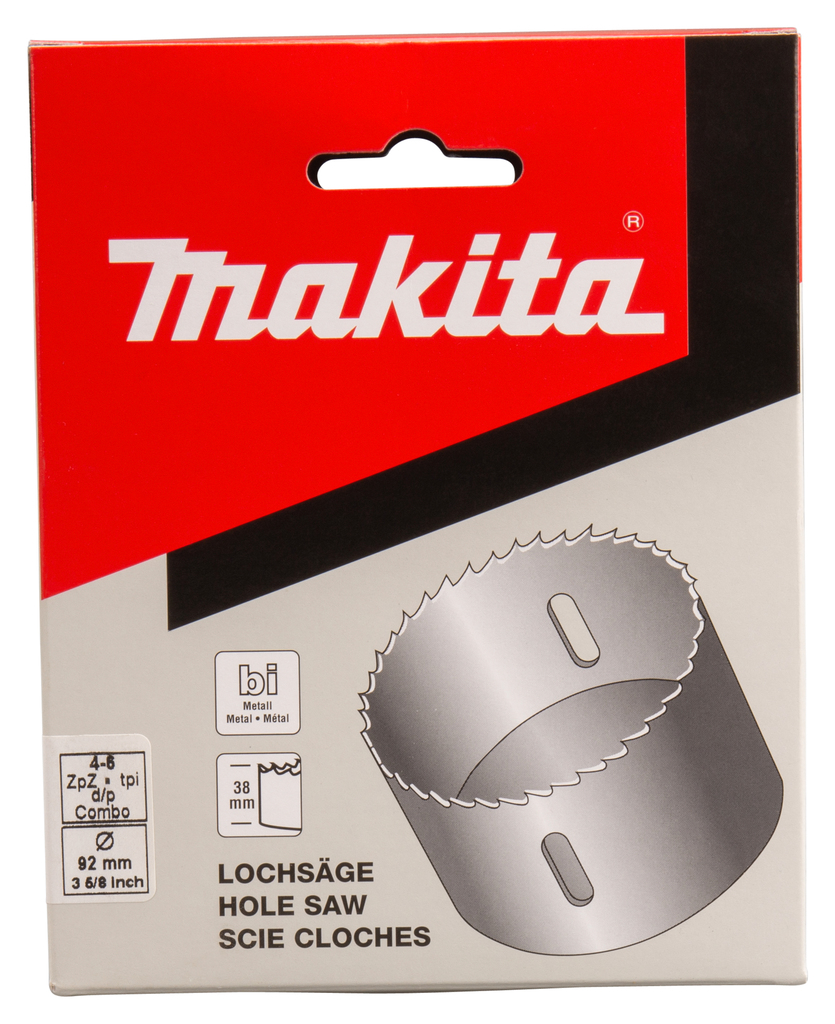 Gatzaag 92x38mm hout/metaal