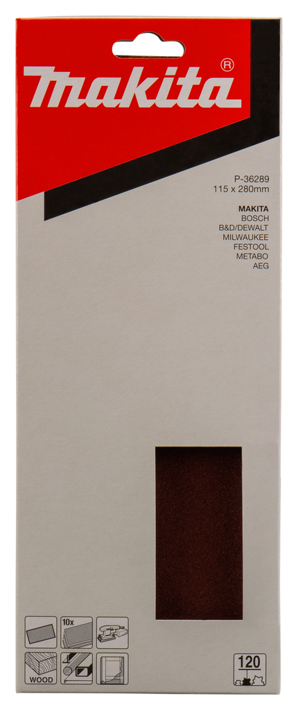 Schuurvel 115x280mm A120