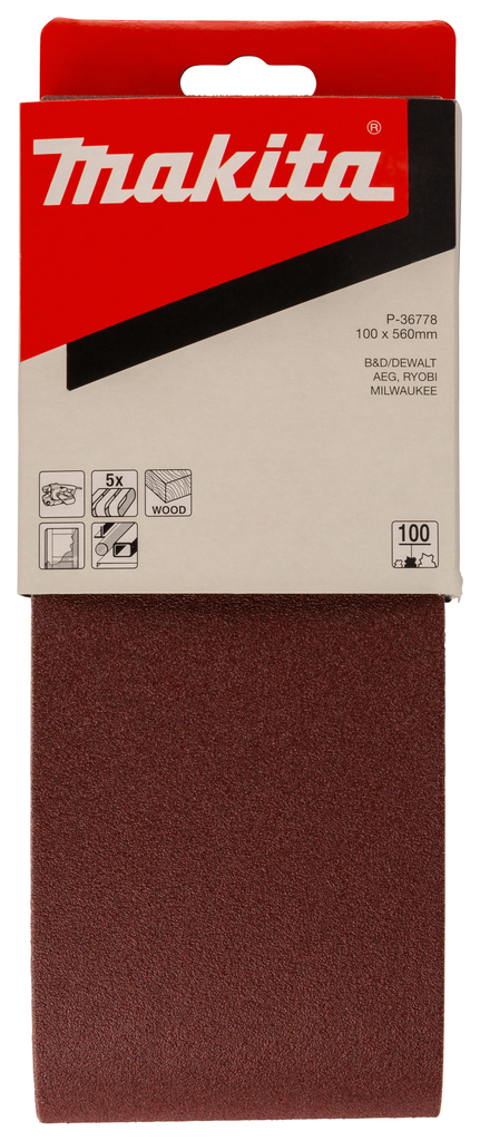 Schuurband 100x560mm A100