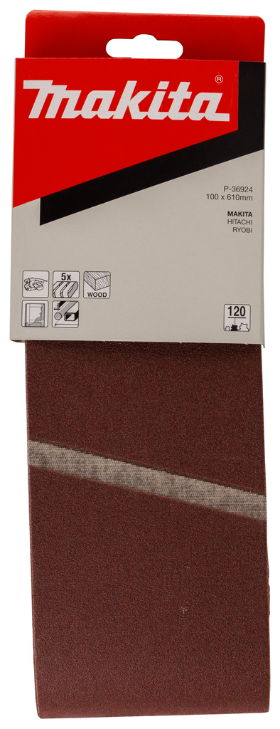 Schuurband 100x610mm A120