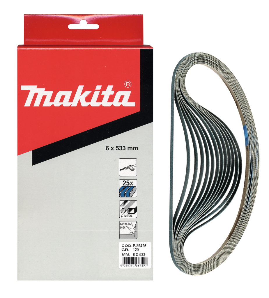 Schuurband 6x533mm Z40