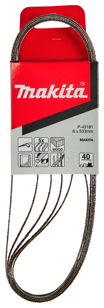 Schuurband 6x533mm A40