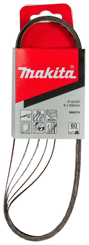 Schuurband 6x533mm A60