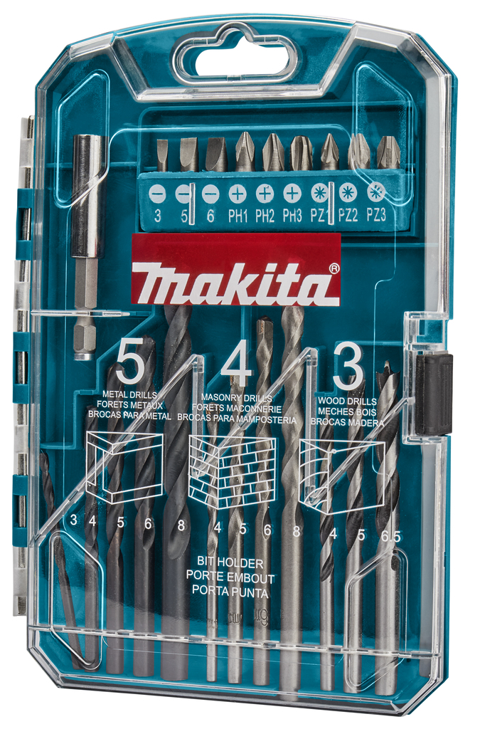 Boor-/schroefbitset 22-delig