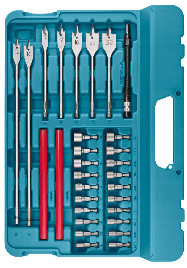 Boor-/schroefbitset 216-delig