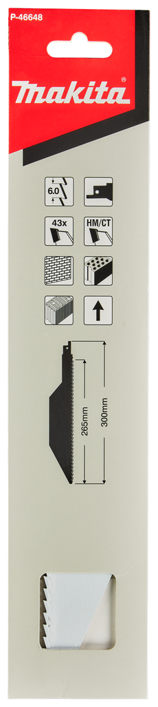 Reciprozaagblad Steen 265mm