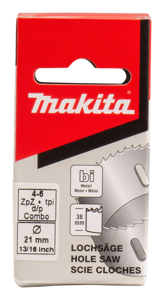 Gatzaag 21x38mm hout/metaal