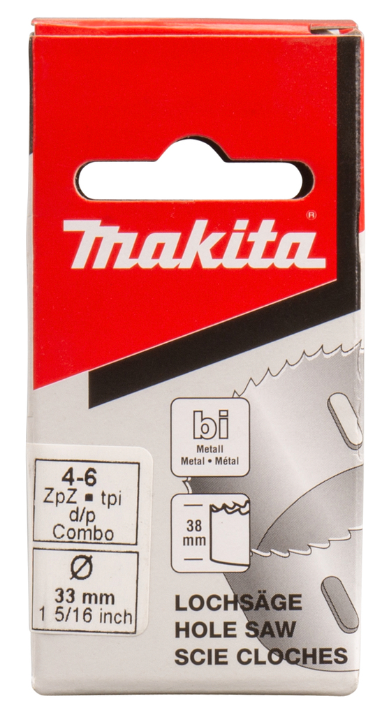 Gatzaag 33x38mm hout/metaal