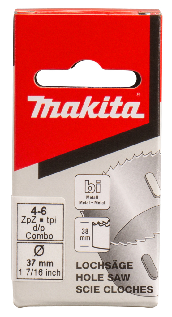 Gatzaag 37x38mm hout/metaal