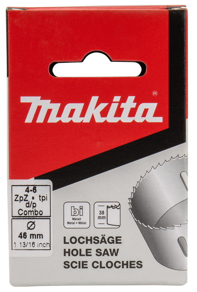 Gatzaag 46x38mm hout/metaal