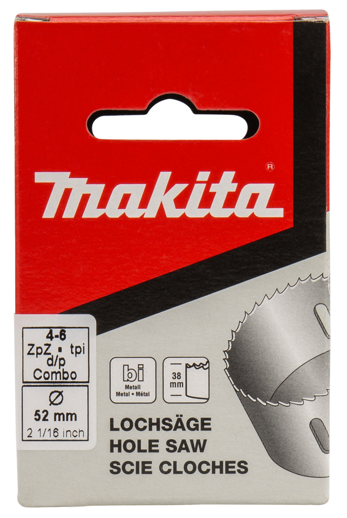 Gatzaag 52x38mm hout/metaal