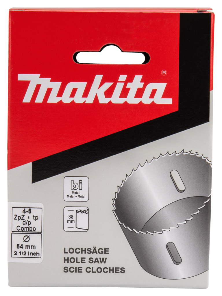 Gatzaag 64x38mm hout/metaal