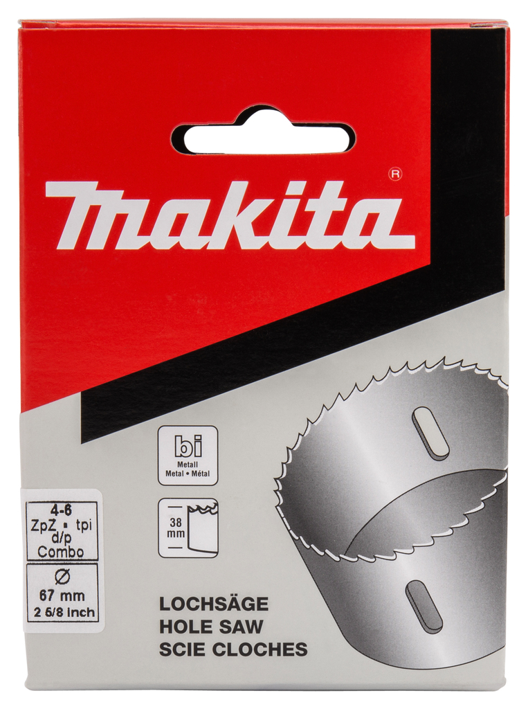 Gatzaag 67x38mm hout/metaal