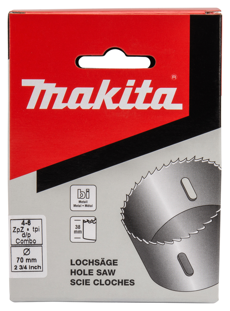 Gatzaag 70x38mm hout/metaal