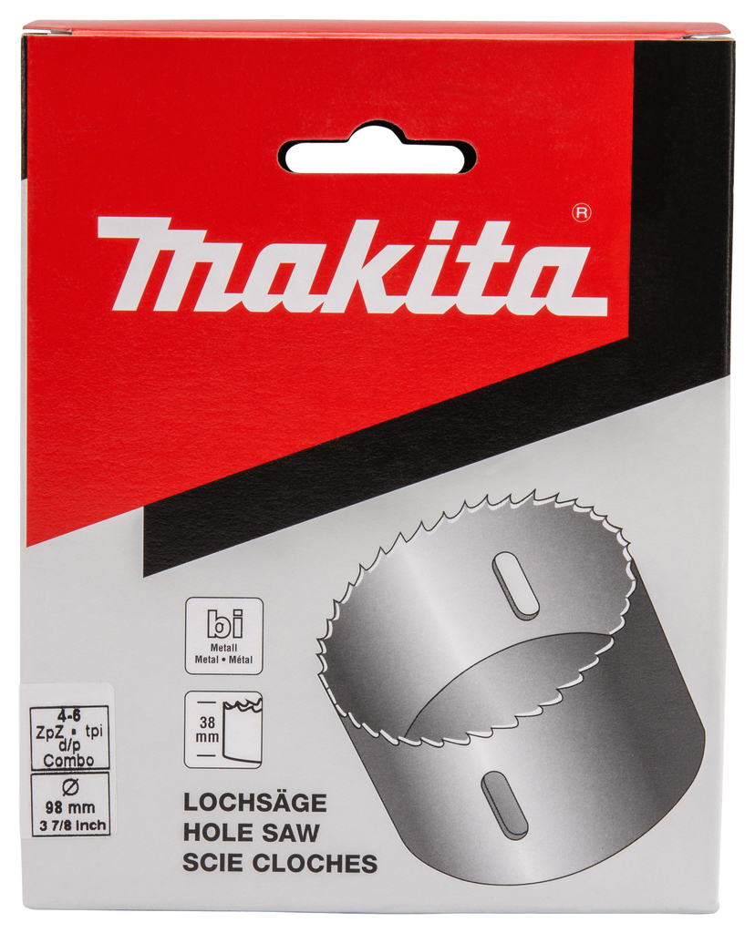 Gatzaag 98x38mm hout/metaal