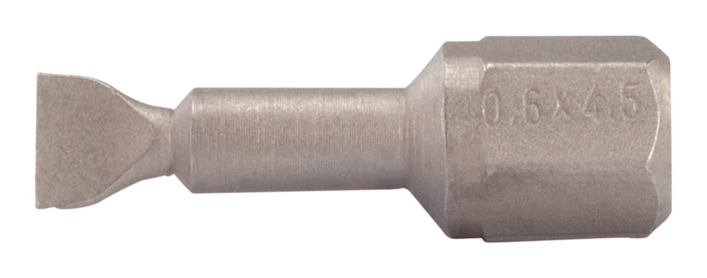 Schroefbit sl0,6x4,5x25mm