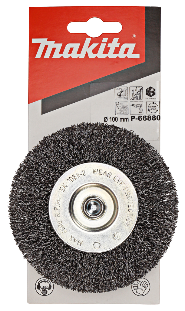 Rondborstel ZK1/4"x100mm