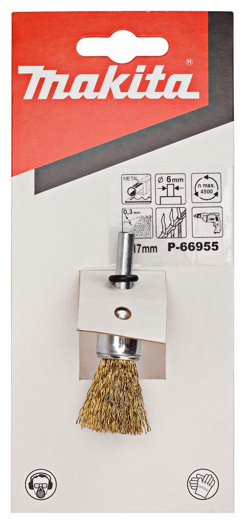 Penseelborstel 6x17mm