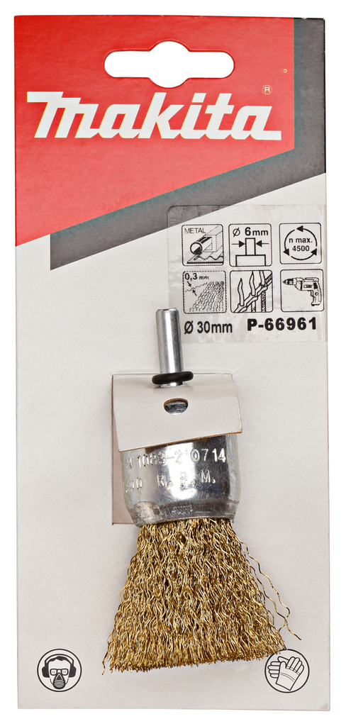 Penseelborstel 6x30mm