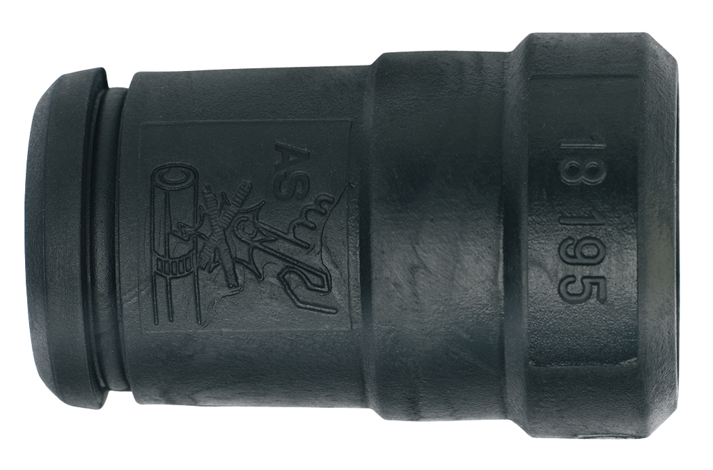 Slangadapter 35/25mm ribbed [Machine]