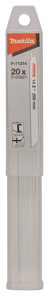 Reciprozaagblad Staal 180mm