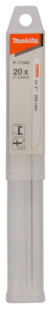 Reciprozaagblad Staal 180mm