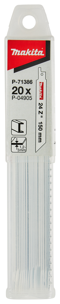 Reciprozaagblad Staal 130mm