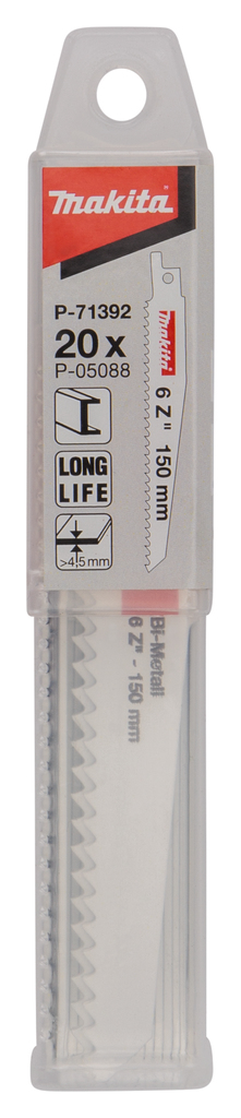 Reciprozaagblad Hout/Kunststof 130mm 