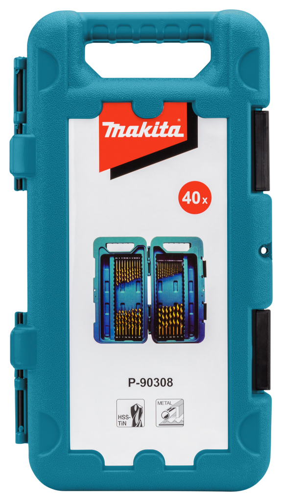 Metaalboorset 40-delig