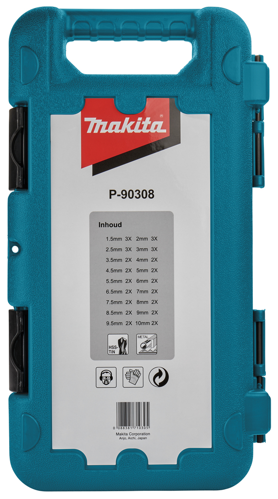 Metaalboorset 40-delig