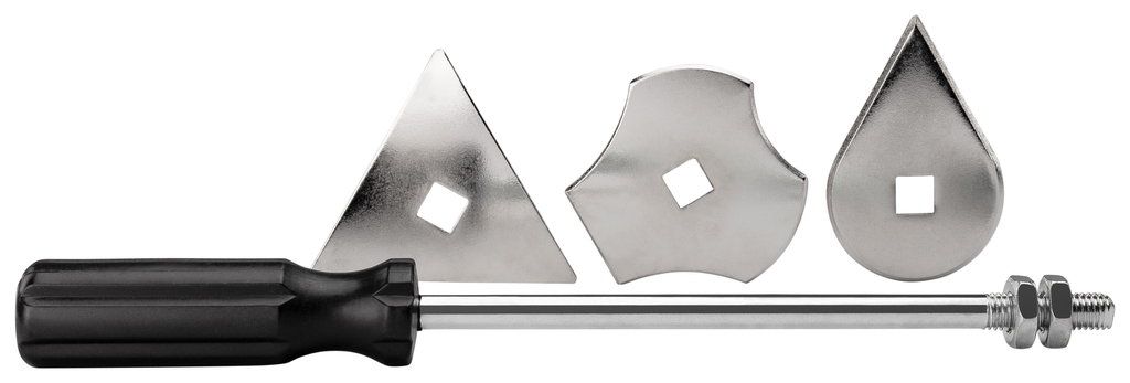 Schraperset heteluchtpistool