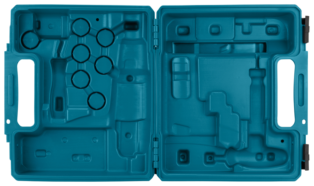 Koffer kunststof heteluchtpistool