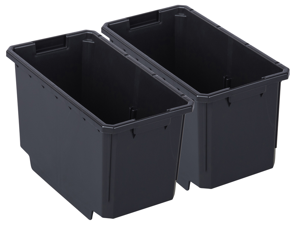 Organizerbakkenset diep 2-delig