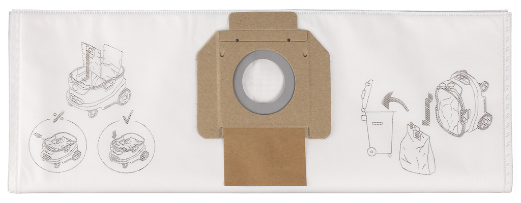 Fleece stofzak 34l stofzuiger