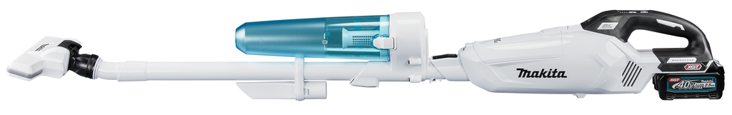 XGT 40 V Max Steelstofzuiger wit