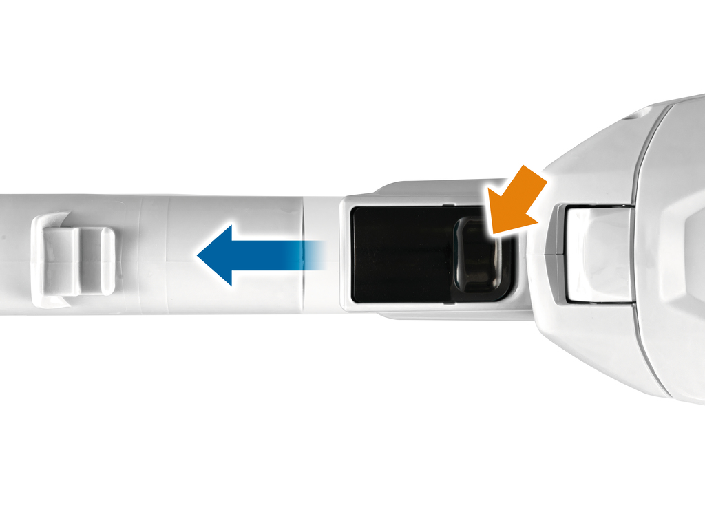 XGT 40 V Max Steelstofzuiger wit