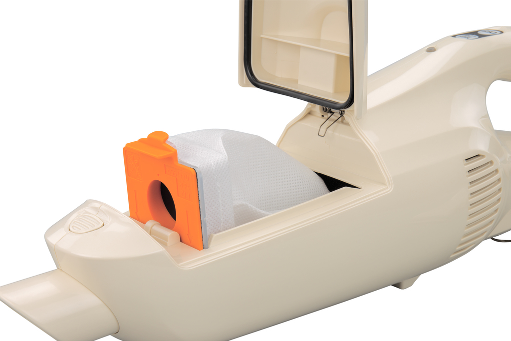 7,2 V Steelstofzuiger ivoor wit