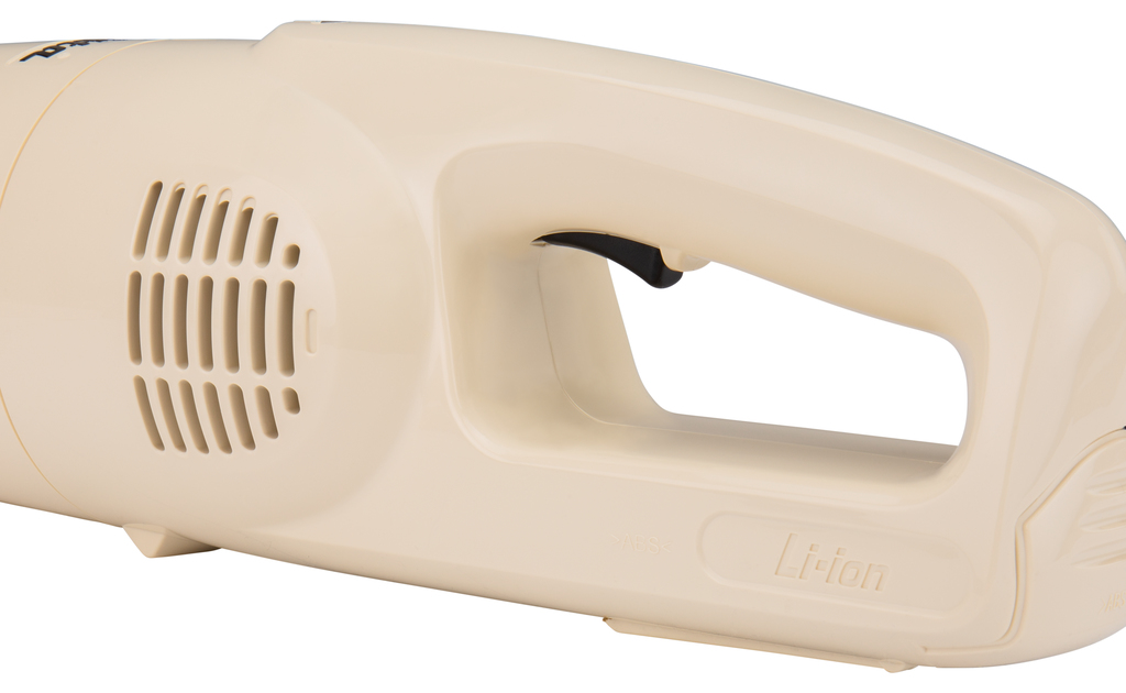 10,8 V Steelstofzuiger ivoor wit