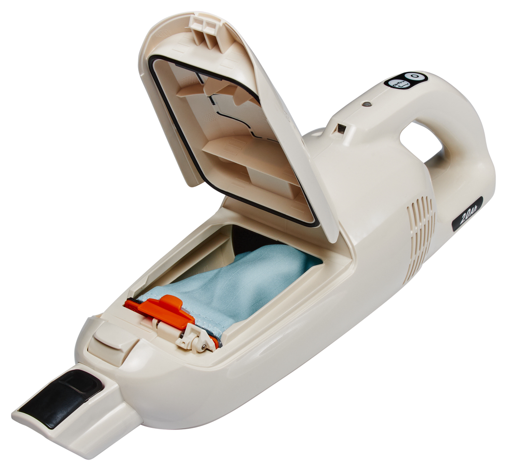 12 V Max Steelstofzuiger ivoorwit