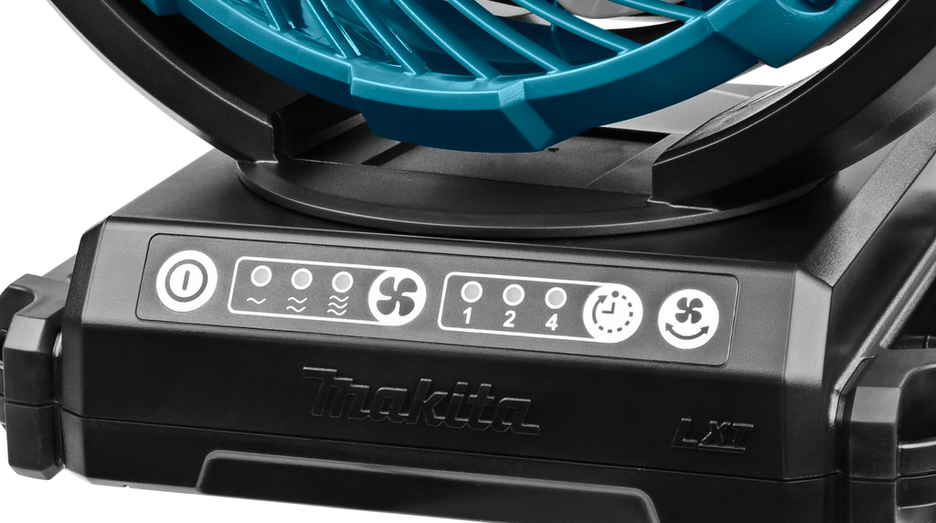 14,4 V / 18 V Ventilator met zwenkfunctie