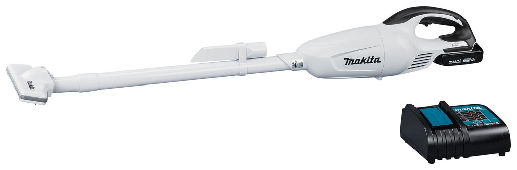 18 V Steelstofzuiger wit