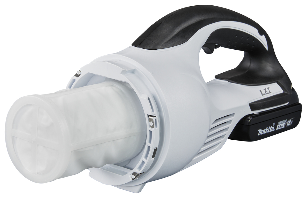 18 V Steelstofzuiger wit