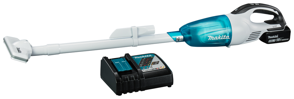 18 V Steelstofzuiger wit