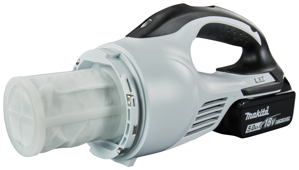 18 V Steelstofzuiger wit