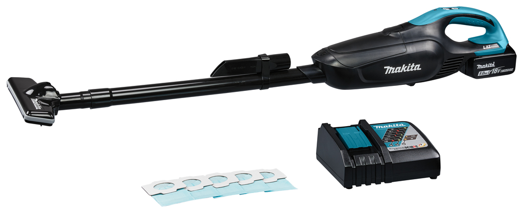 18 V Steelstofzuiger zwart