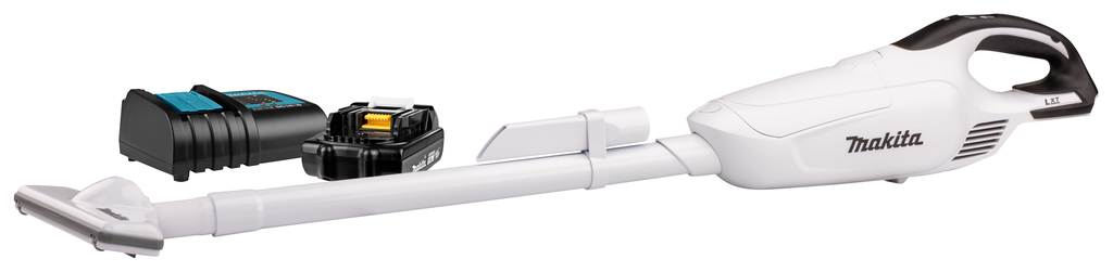 18 V Steelstofzuiger wit